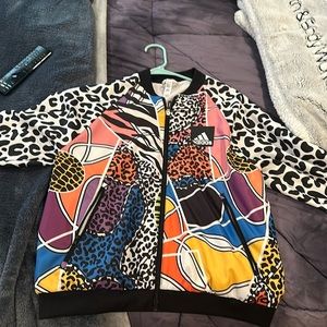 Adidas colorful Print Track Jacket